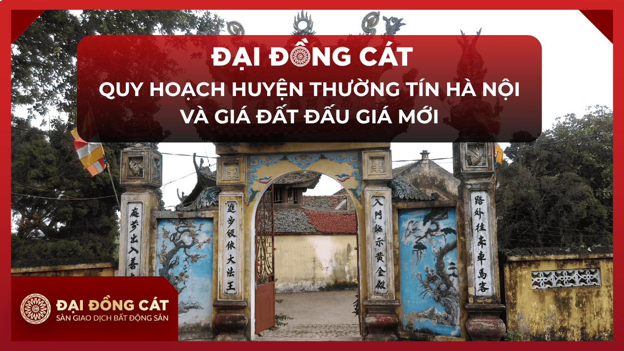 Quy Hoạch Huyện Thường Tín Hà Nội Và Giá Đất Đấu Giá Mới
